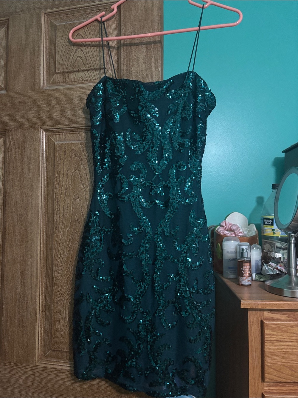 Windsor Green Sparkly Dress